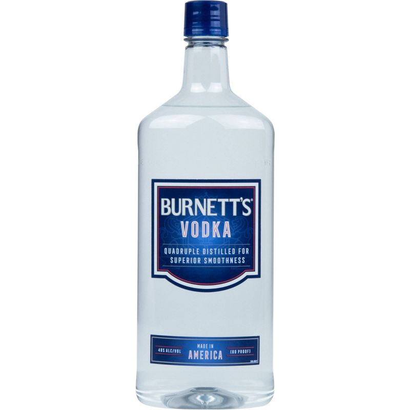 slide 1 of 7, Burnett's Vodka - 1.75L Bottle, 1.75 liter