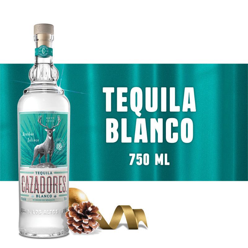 slide 10 of 10, Cazadores Tequila Blanco - 750ml Bottle, 750 ml