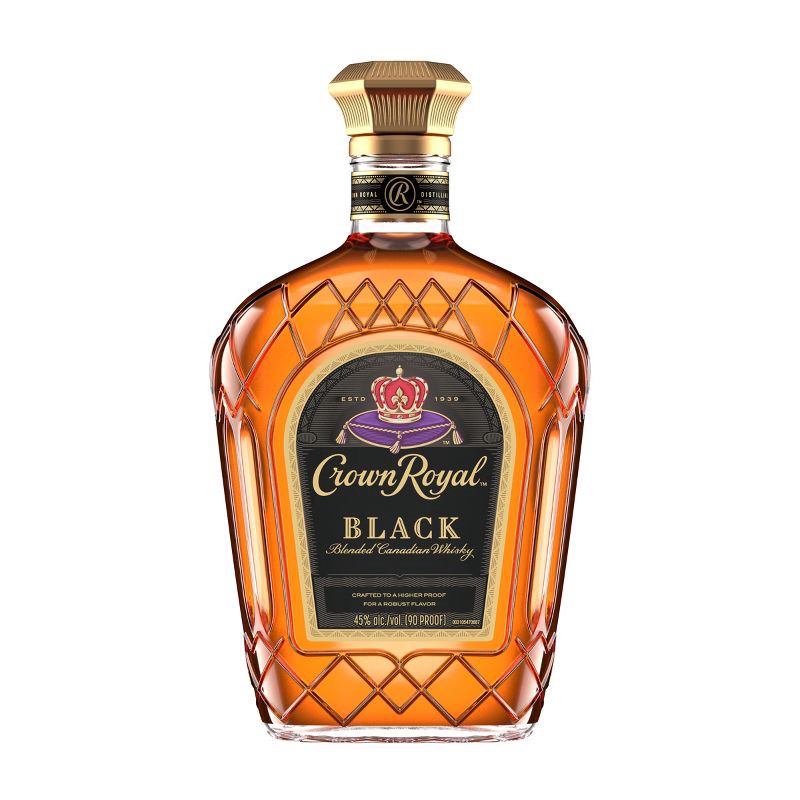 slide 1 of 10, Crown Royal Black Canadian Whisky - 750ml Bottle, 750 ml