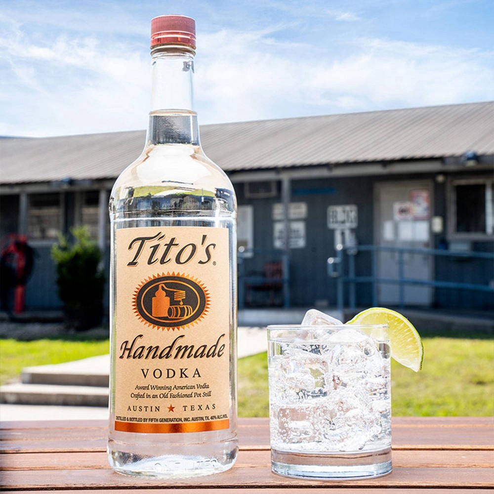 slide 4 of 6, Tito's Vodka, Handmade, 1.75 liter