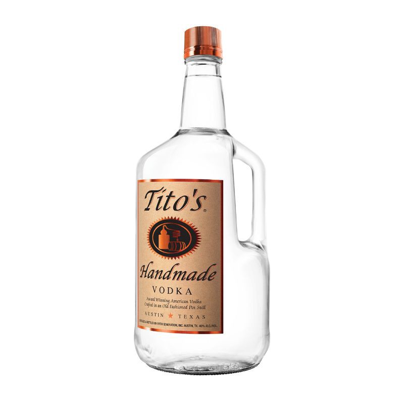 slide 1 of 7, Tito's Handmade Vodka - 1.75L Bottle, 1.75 liter