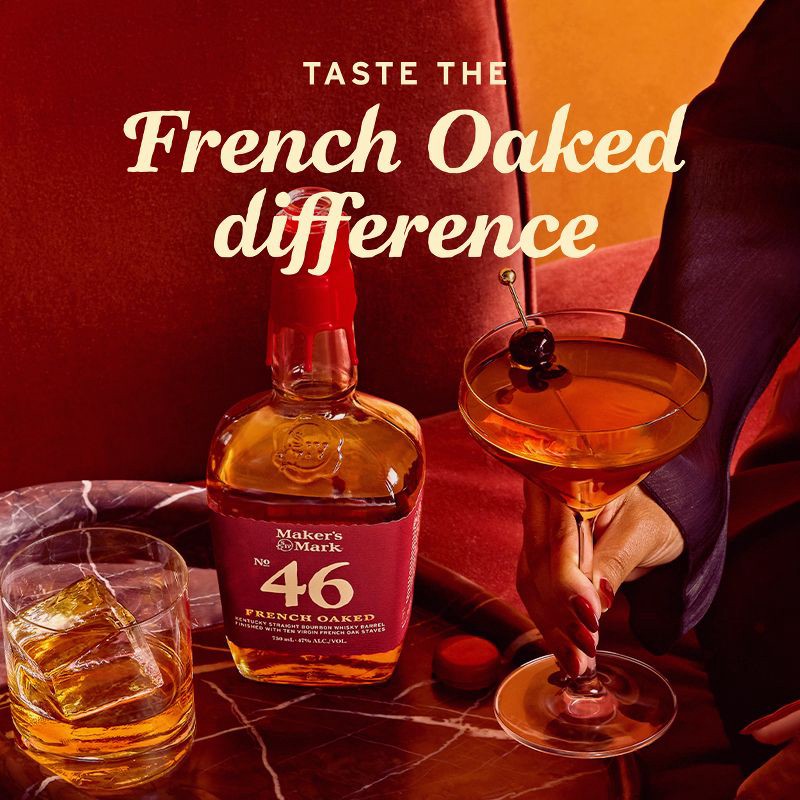 slide 6 of 12, Maker's Mark 46 Bourbon Whisky - 750ml Bottle, 750 ml