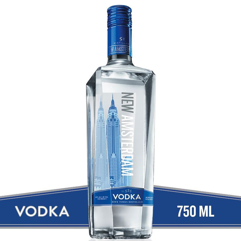 slide 6 of 7, New Amsterdam Vodka - 750ml Bottle, 750 ml