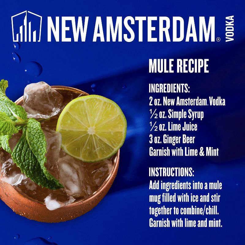 slide 7 of 8, New Amsterdam Vodka - 750ml Bottle, 750 ml