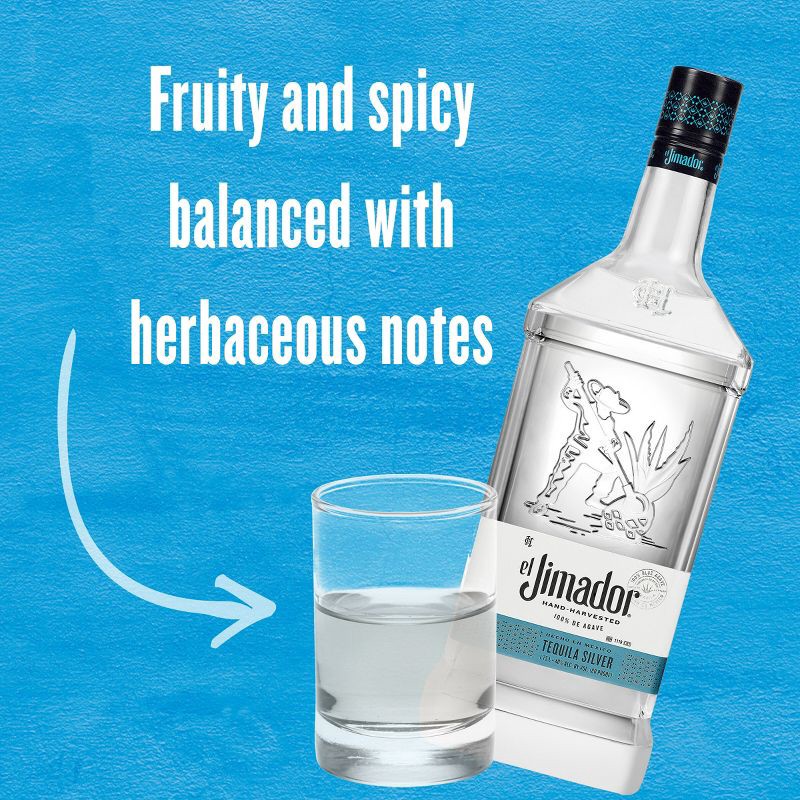 slide 3 of 10, el Jimador Blanco Tequila - 750ml Bottle, 750 ml