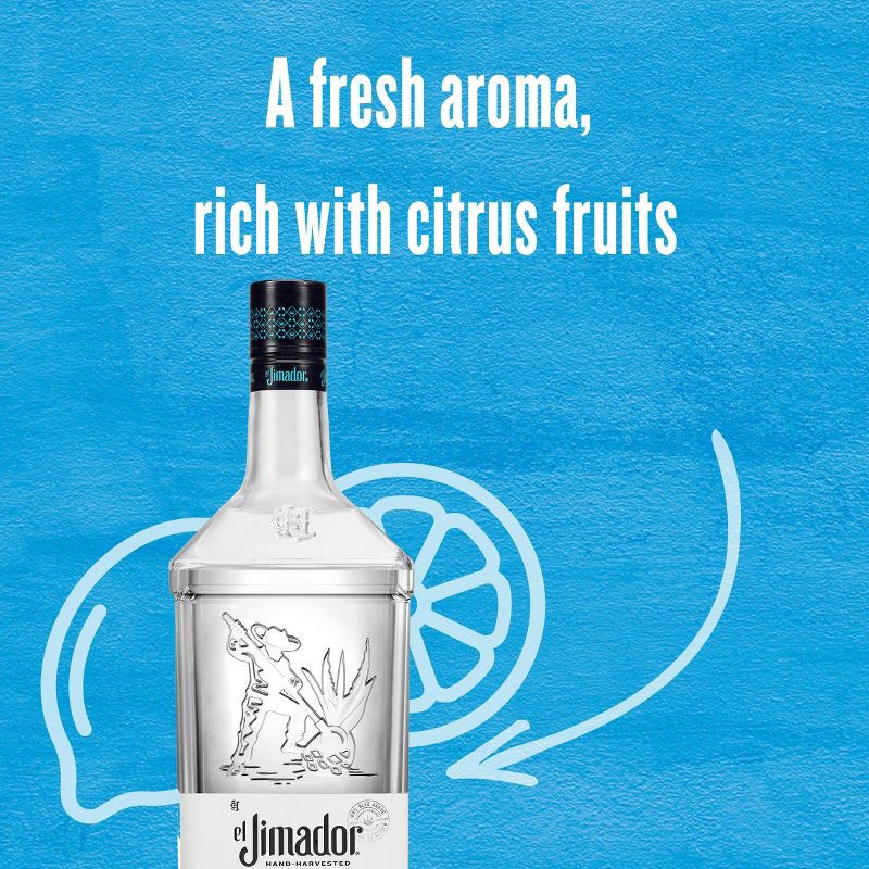 slide 8 of 10, el Jimador Blanco Tequila - 750ml Bottle, 750 ml