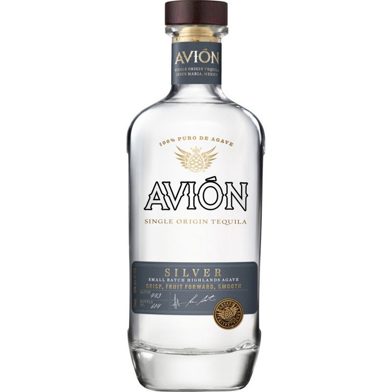 slide 1 of 5, Tequila Avion Avion Silver Tequila - 750ml Bottle, 750 ml