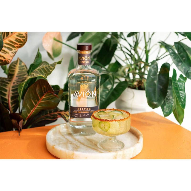 slide 8 of 8, Tequila Avion Avion Silver Tequila - 750ml Bottle, 750 ml