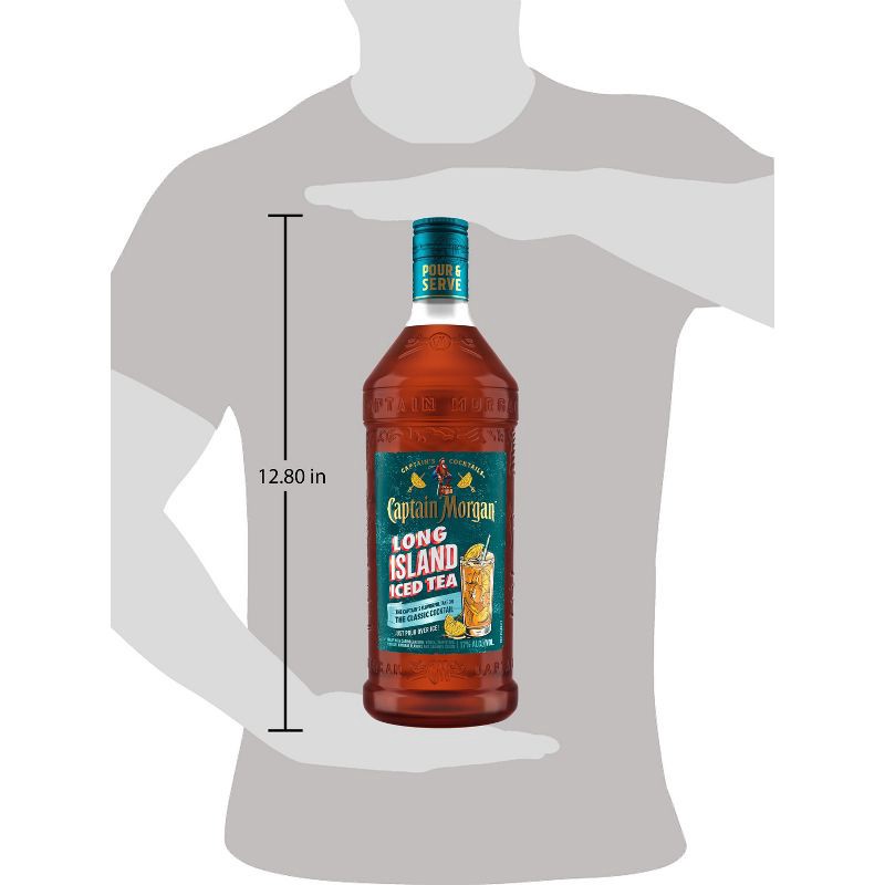 slide 6 of 6, Captain Morgan Long Island Iced Tea Cocktail - 1.75L Bottle, 1.75 liter