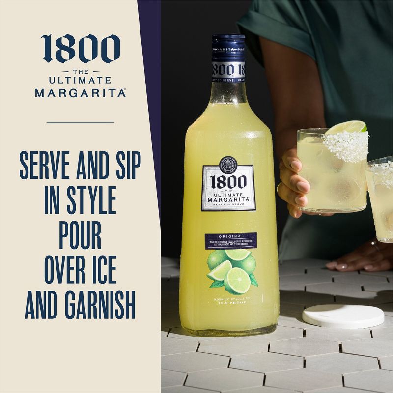 slide 9 of 15, 1800 Ultimate Margarita Tequila - 1.75L Bottle, 1.75 liter