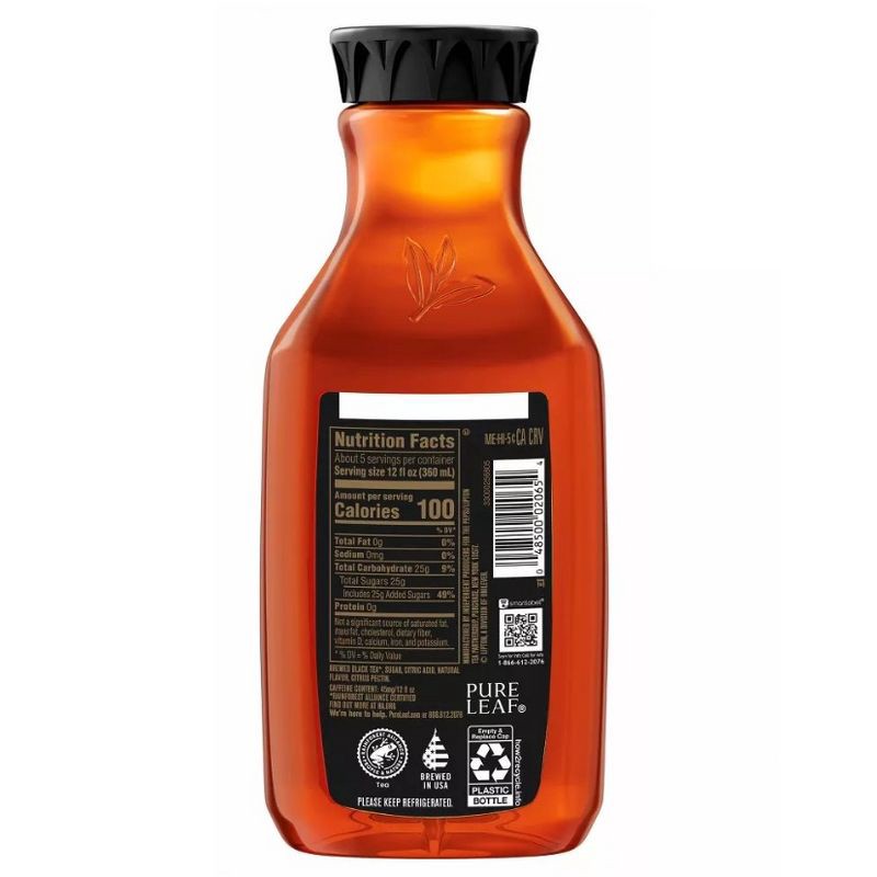slide 2 of 3, Pure Leaf Sweetened Lemon Iced Tea - 59 fl oz, 59 fl oz