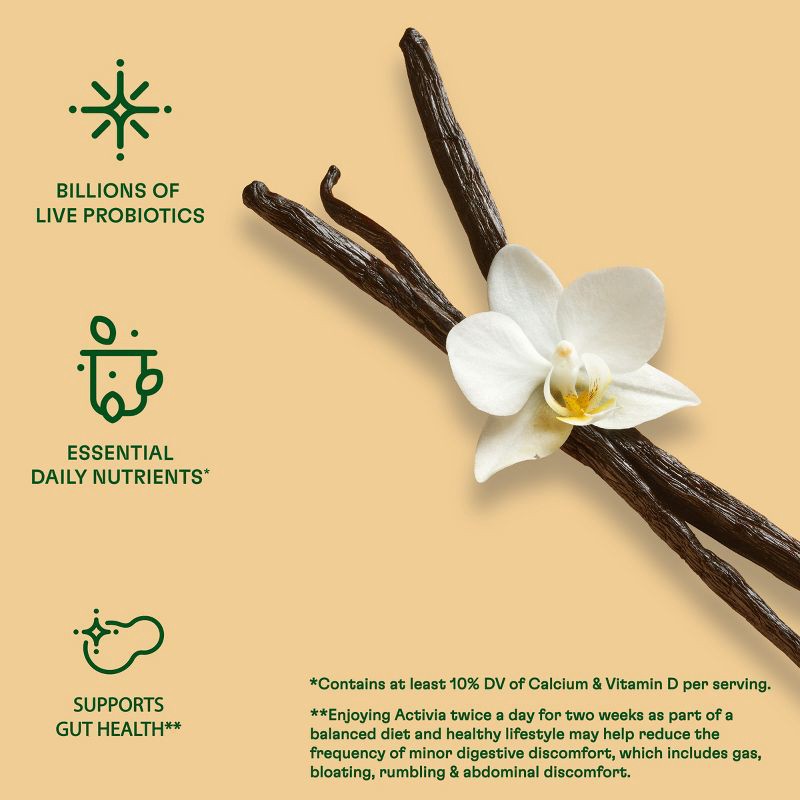 slide 3 of 12, Activia Low Fat Probiotic Vanilla Yogurt - 12ct/4oz Cups, 12 ct; 4 oz