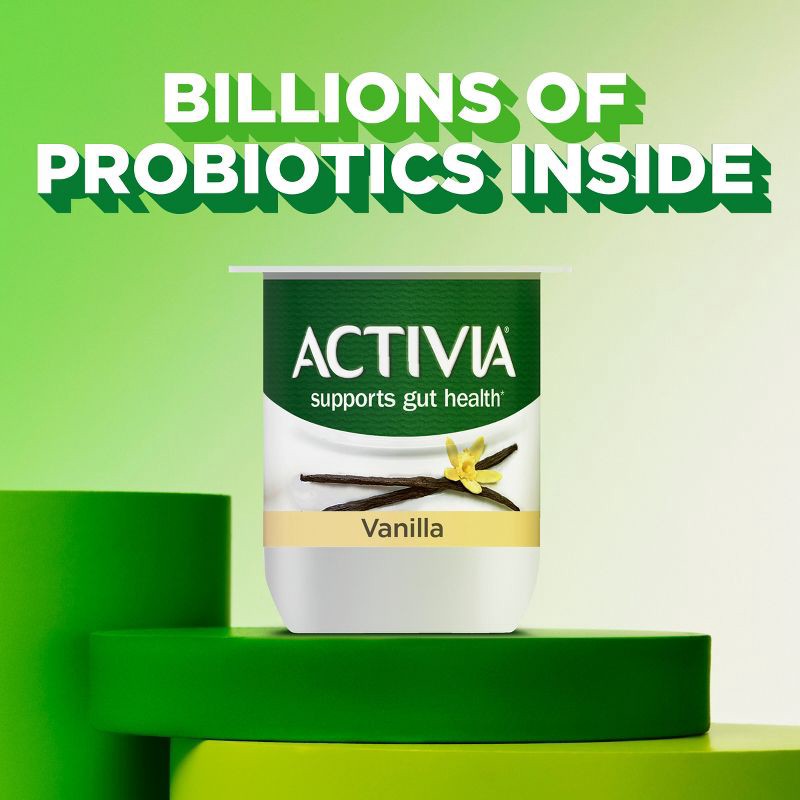 slide 13 of 14, Activia Low Fat Probiotic Vanilla Yogurt - 12ct/4oz Cups, 12 ct; 4 oz