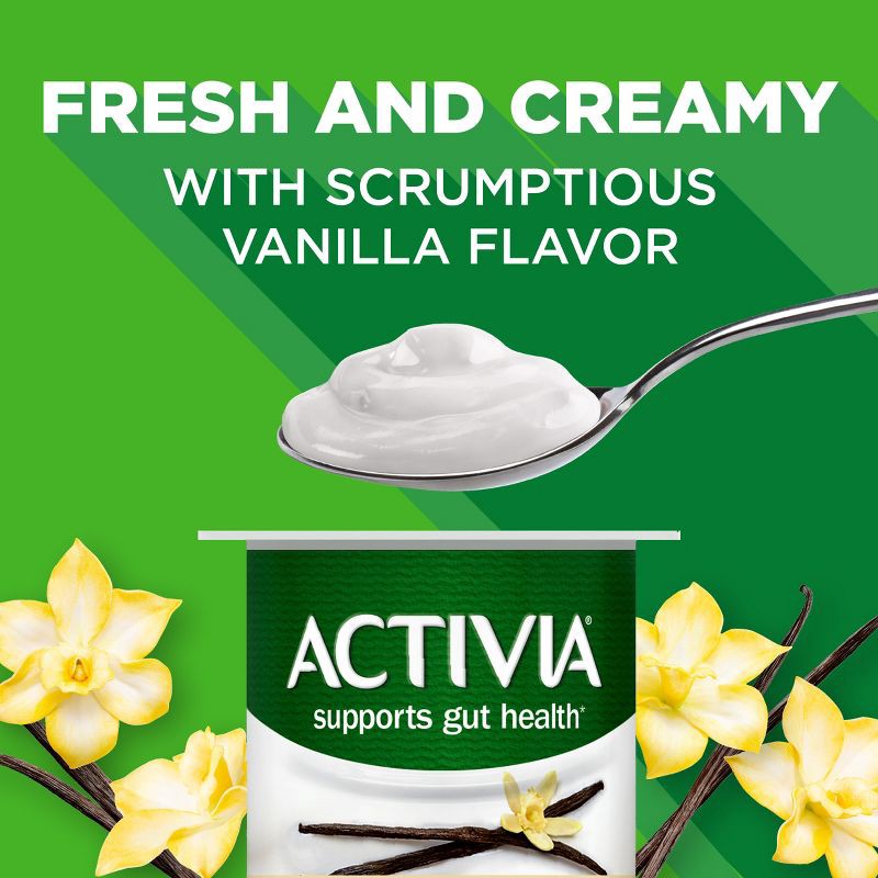 slide 14 of 14, Activia Low Fat Probiotic Vanilla Yogurt - 12ct/4oz Cups, 12 ct; 4 oz