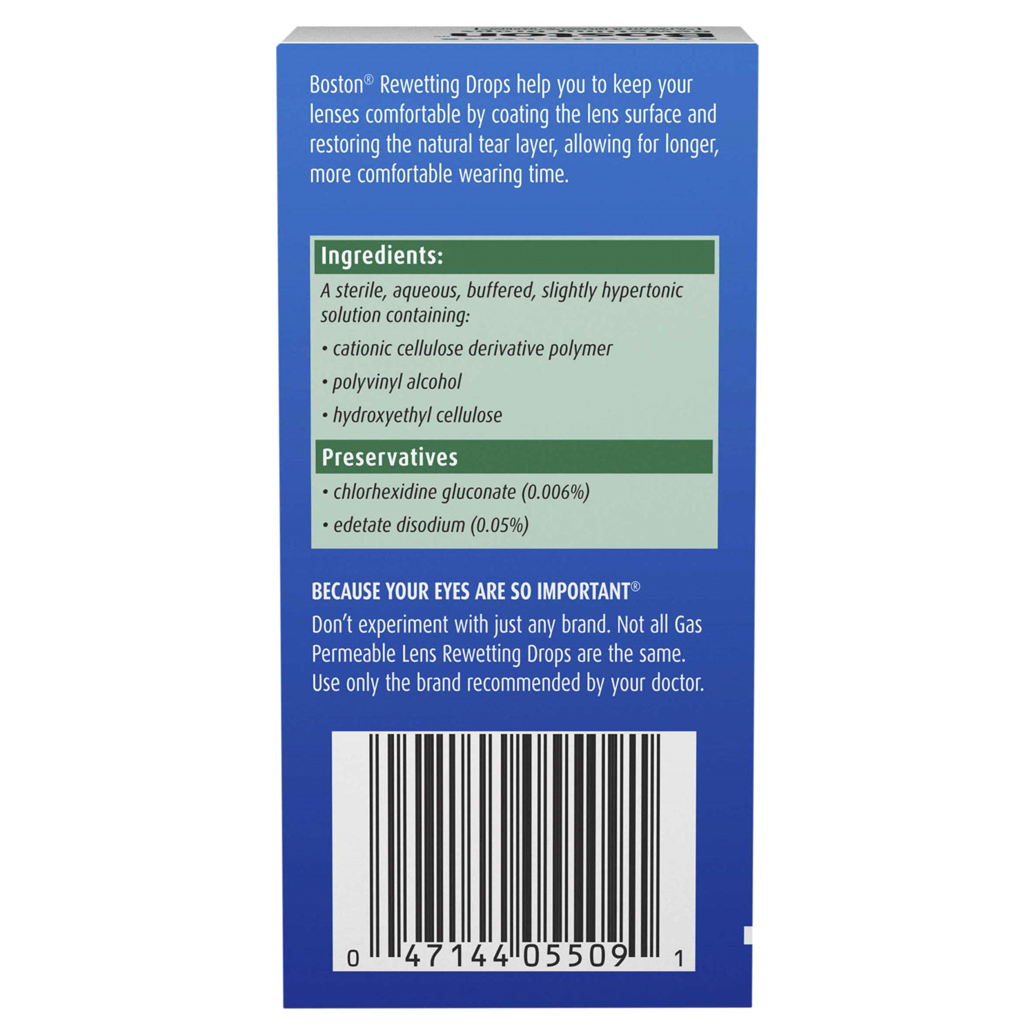 slide 3 of 3, Bausch + Lomb Boston Rewetting Drops 0.33 oz, 10 ml