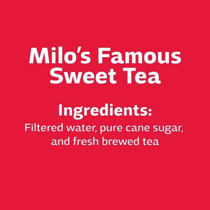 slide 5 of 9, Milo's All Natural Sweet Tea - 128 fl oz, 128 fl oz