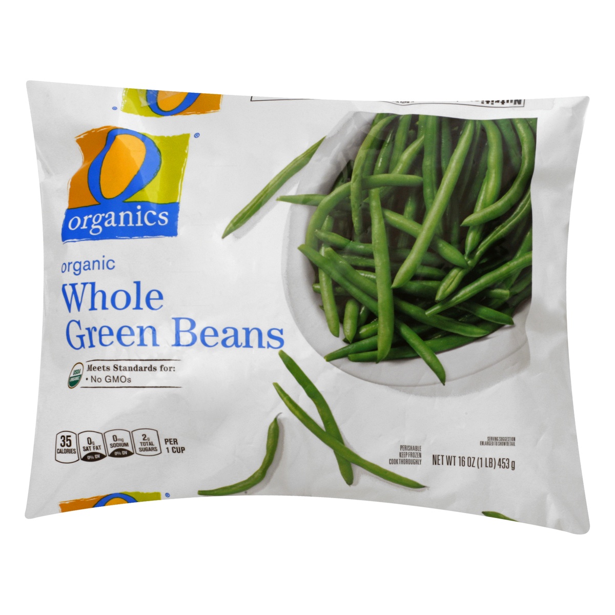 slide 3 of 9, O Organics O Orgnc Green Beans Whole, 16 oz