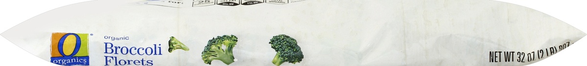 slide 2 of 5, O Orgnc Broccoli Florets Family Pack, 32 oz