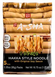 A-Sha Hakka Thick Noodles w/ Original Soy Sauce