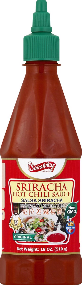 slide 2 of 2, Shirakiku Sriracha 18 oz, 