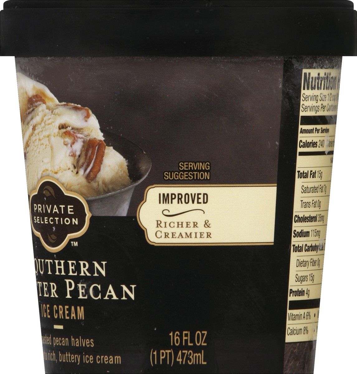 slide 5 of 7, Private Selection Ice Cream 16 oz, 16 oz
