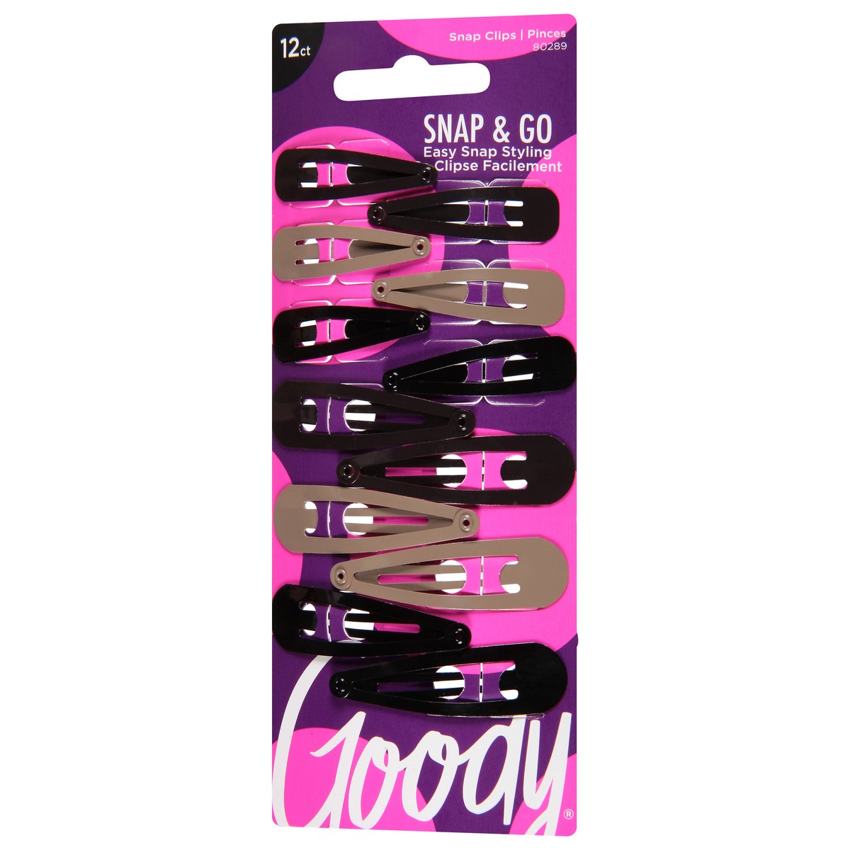 slide 4 of 12, Goody Snap & Go Snap Clips 12 ea, 12 ct