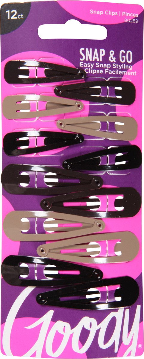 slide 5 of 12, Goody Snap & Go Snap Clips 12 ea, 12 ct