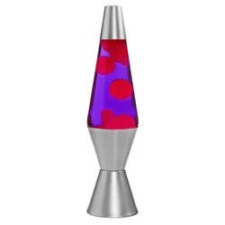 Schylling Lava Lamp Pink Purple 14.5 In