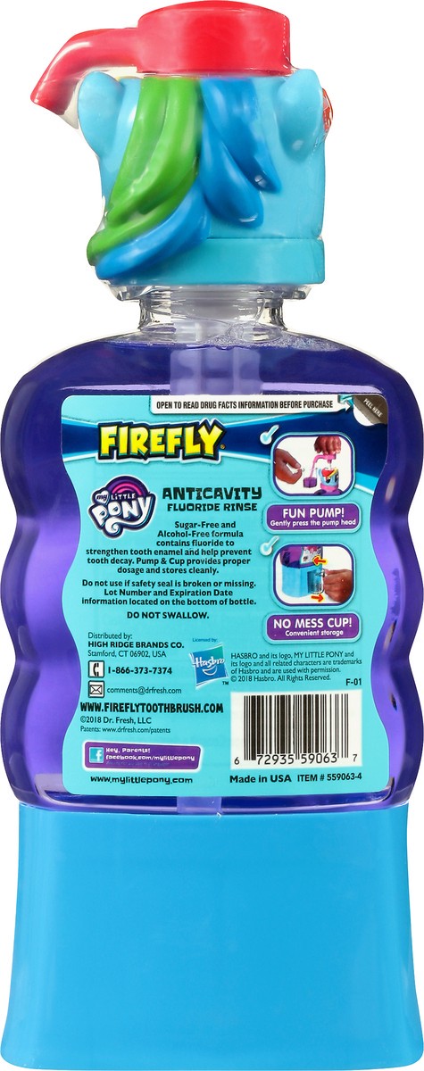 slide 10 of 12, Firefly My Little Pony Mouthwash Anti Cavity, 16 oz