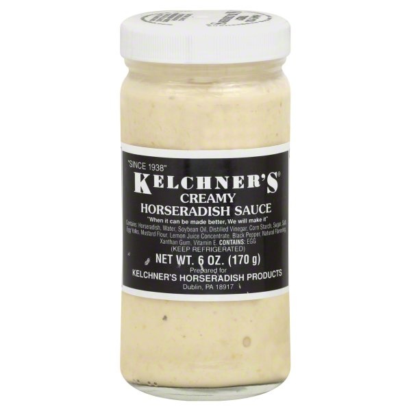 slide 1 of 1, Kelchner's Creamy Horseradish Sauce 6 oz, 6 oz