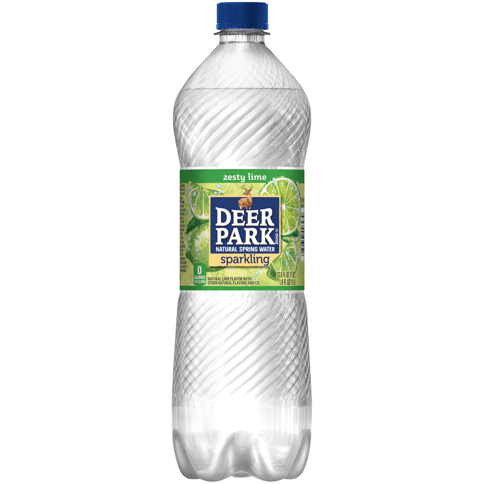 slide 6 of 6, Deer Park Sparkling Water, Zesty Lime- 33.8 oz, 33.8 oz