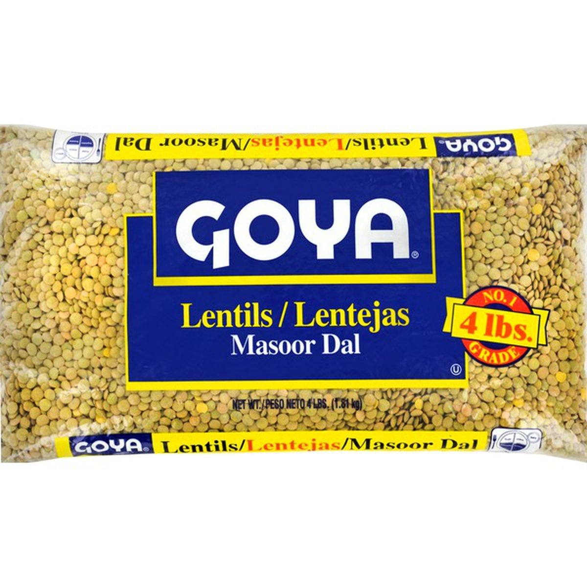 Goya Lentils, Dry 4 lb Shipt