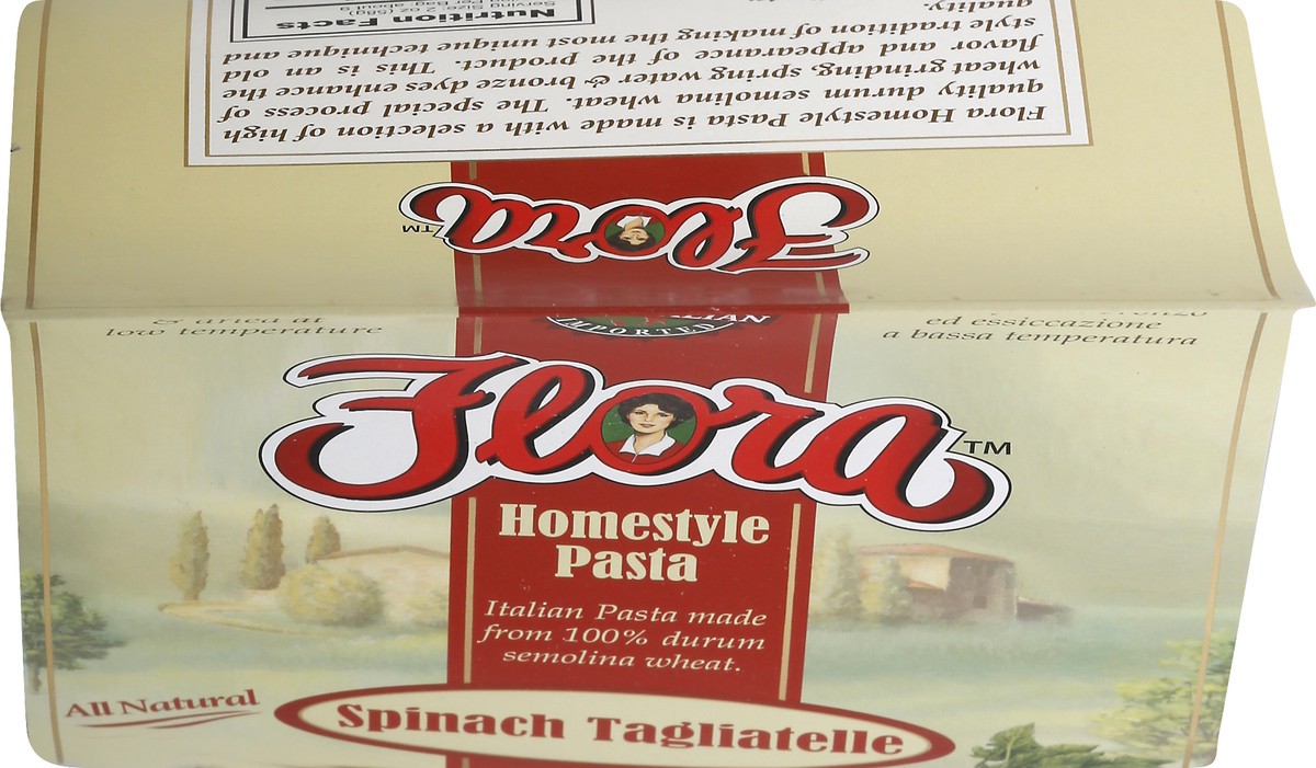 slide 4 of 13, Flora Homestyle Spinach Tagliatelle Pasta 1 lb, 1 lb