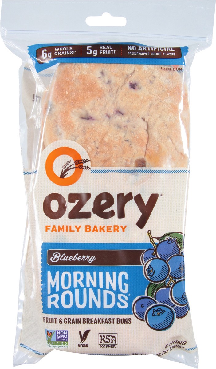 slide 5 of 9, Ozery Bakery Morning Round Blueberry, 12.7 oz