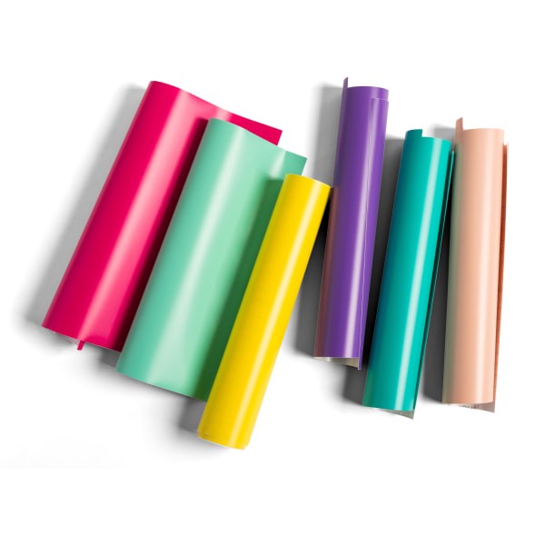 slide 8 of 8, Cricut Premium Removable Vinyl Sheet Sampler, 12" X 12", Princess, Pack Of 6 Sheets, 6 ct