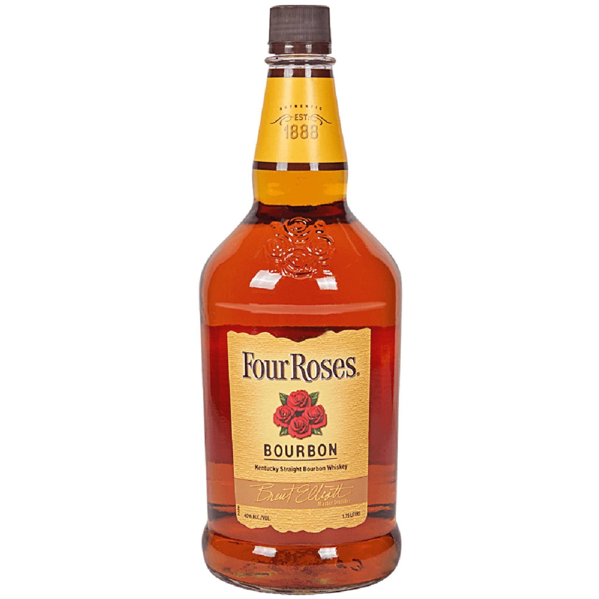 slide 1 of 1, Four Roses Kentucky Straight Bourbon Whiskey, 1.75 liter