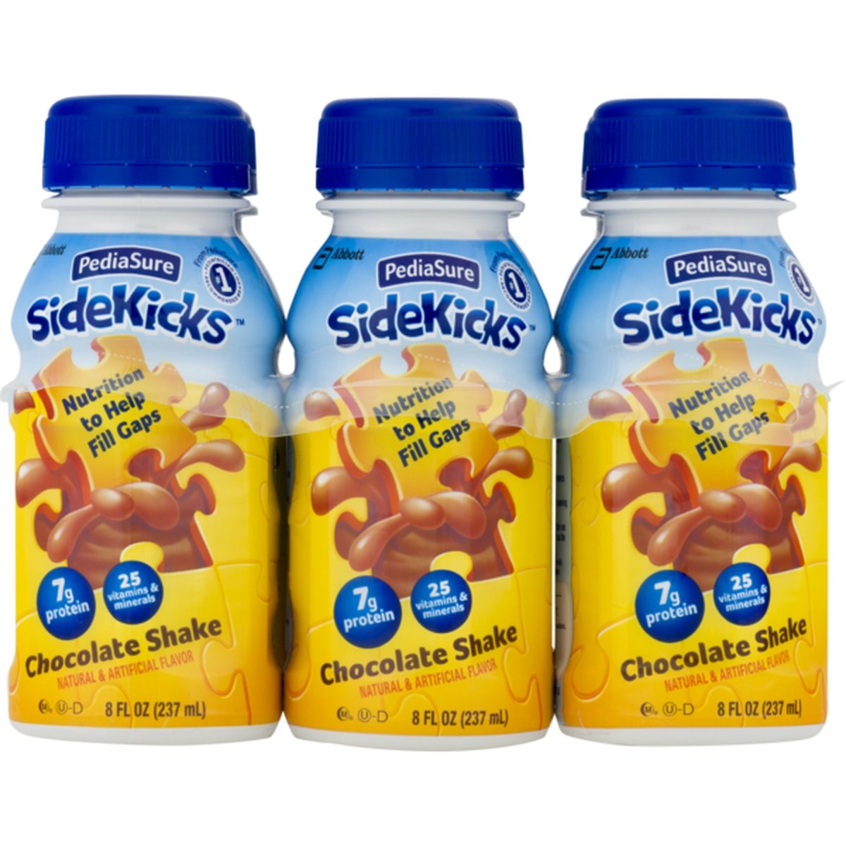 slide 1 of 1, Pediasure Sidekicks Shakes Chocolate, 6 ct 8 fl oz