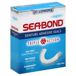 Sea-Bond Denture Adhesive Lower Seals