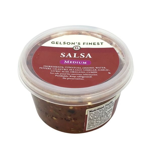 slide 1 of 1, Gelson's Medium Salsa, 15 oz