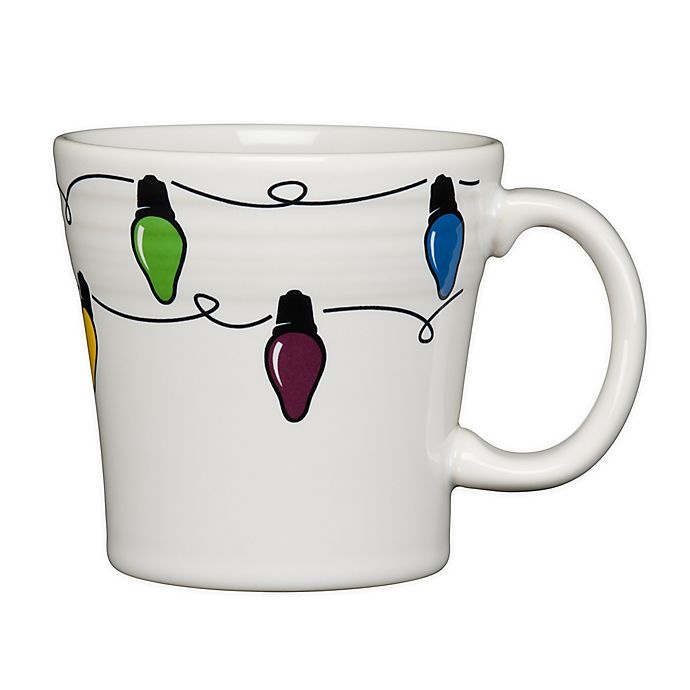 slide 1 of 1, Fiesta Christmas Lights Tapered Mug, 1 ct