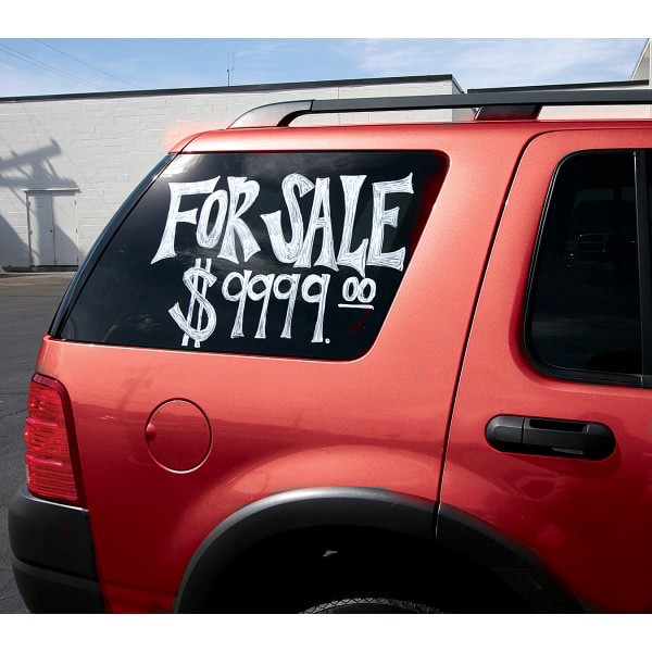 slide 5 of 5, Cosco Window Paint Marker, White, 1 ct