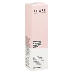 Acure Seriously Soothing Cleansing Cream 4 fl oz