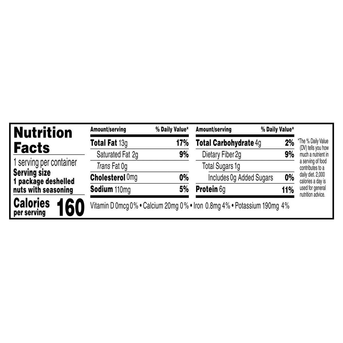 slide 9 of 9, Nut Harvest Flavored Pistachios Spicy Pistachios - 1.75 oz, 1.75 oz