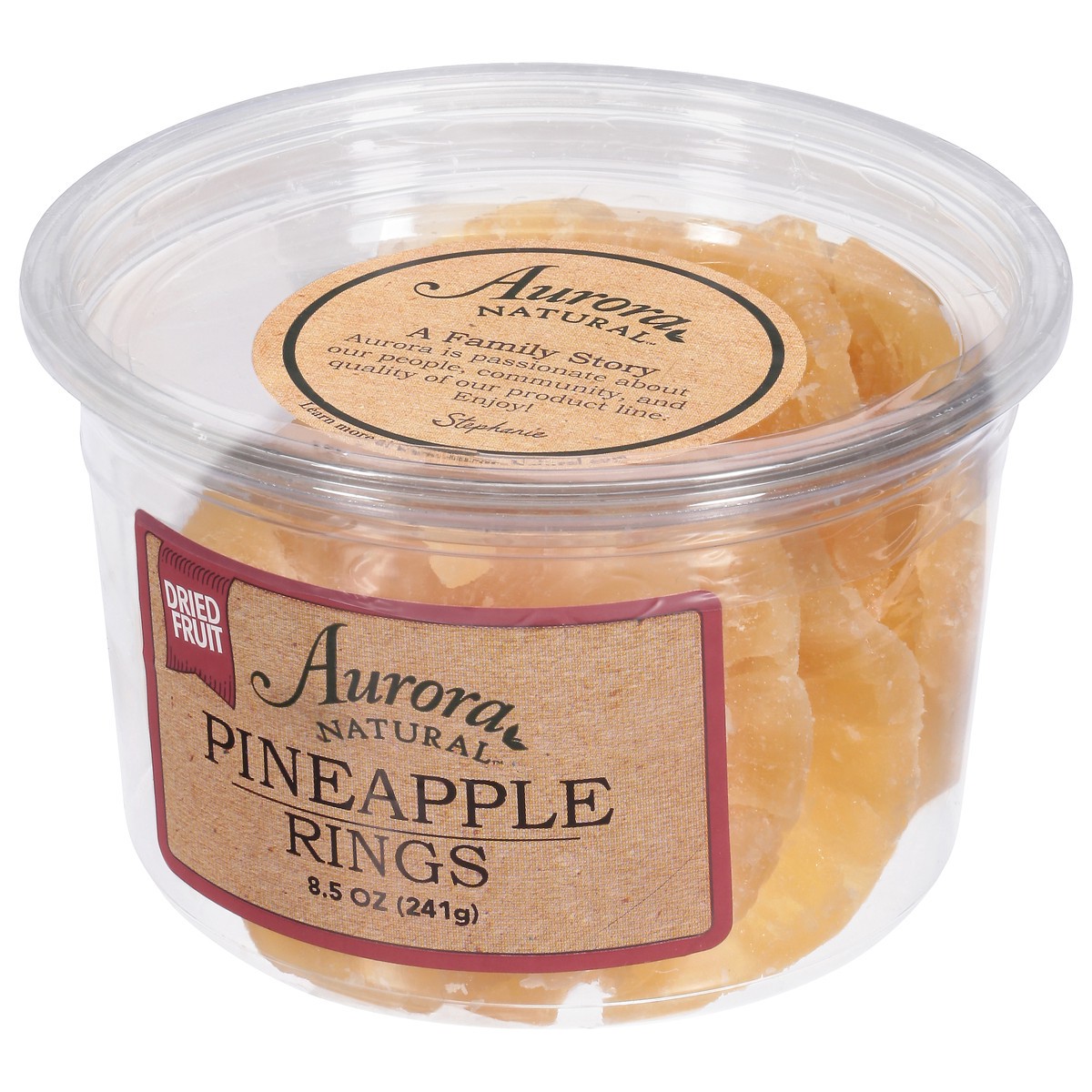 slide 9 of 9, Aurora Natural Pineapple Rings 8.5 oz, 8.5 oz