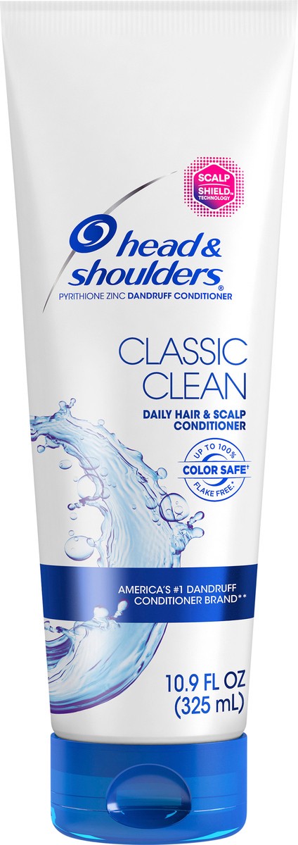 slide 1 of 3, Head & Shoulders Classic Clean Anti-Dandruff Conditioner, 10.9oz, 10.90 fl oz