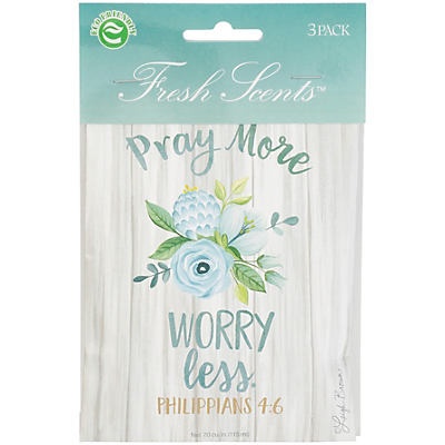 slide 1 of 1, Willowbrook Fresh Scents Pray More Easter Sachet, 3 ct