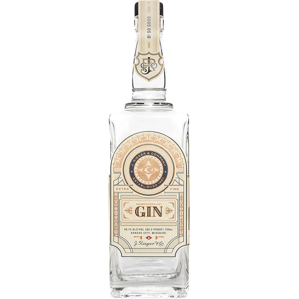 slide 1 of 1, J. Rieger Midwestern Dry Gin, 1.75 liter