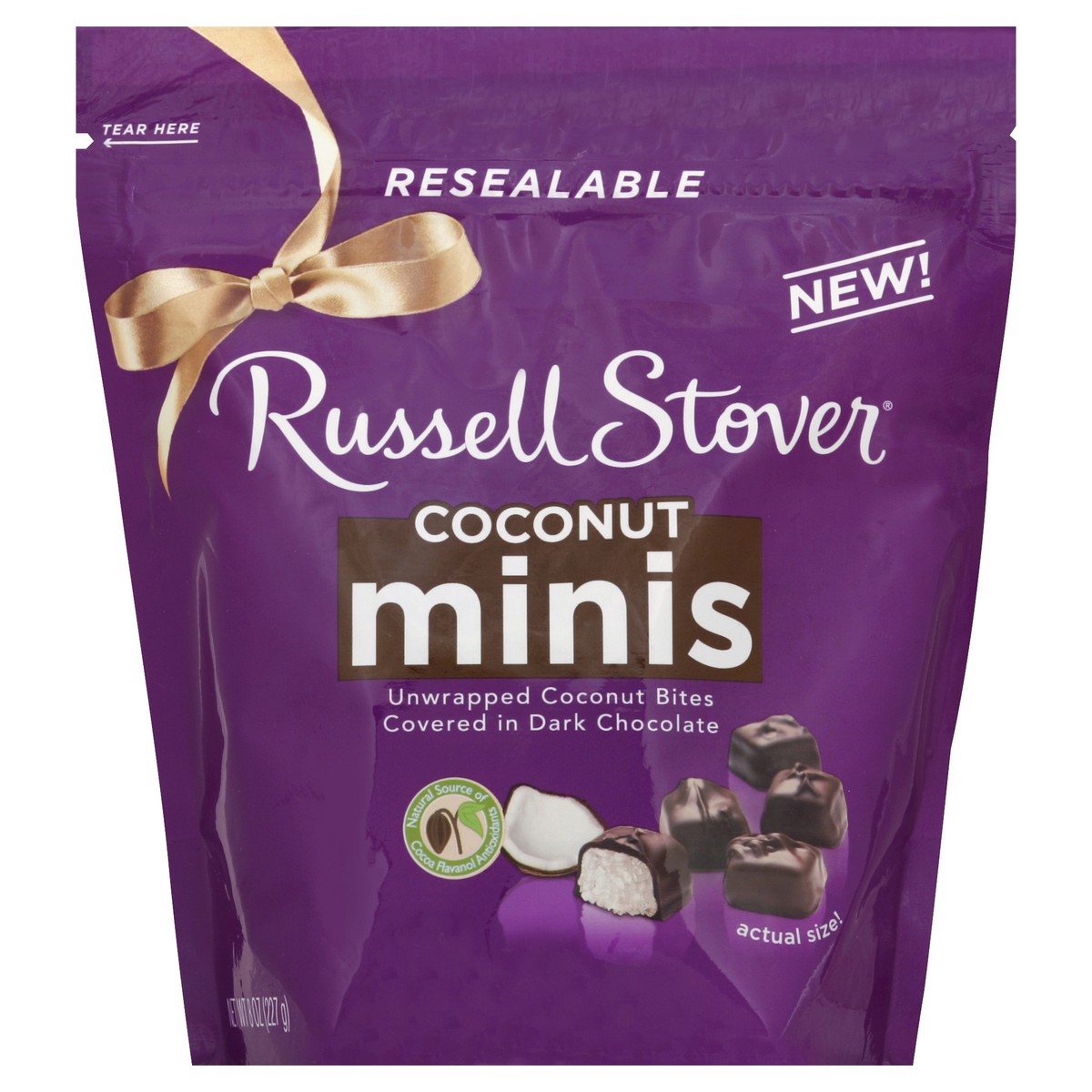 slide 3 of 3, Russell Stover Coconut Bites 8 oz, 8 oz