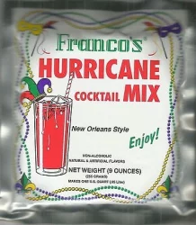 Franco's Hurricane Cocktail Mix - 9 oz
