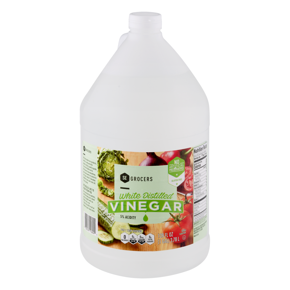 slide 1 of 1, SE Grocers White Distilled Vngr, 1 gal